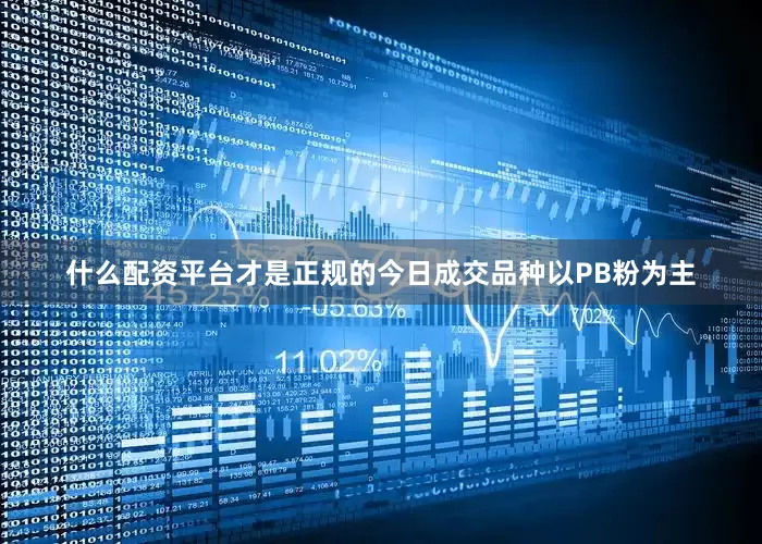 什么配资平台才是正规的今日成交品种以PB粉为主