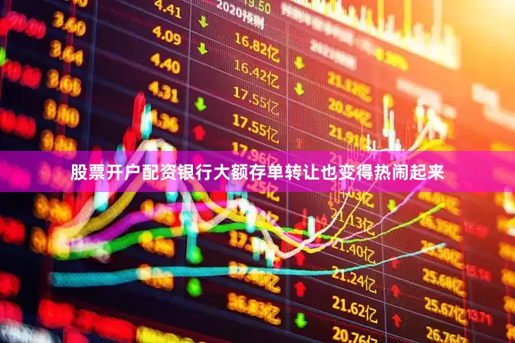 股票开户配资银行大额存单转让也变得热闹起来